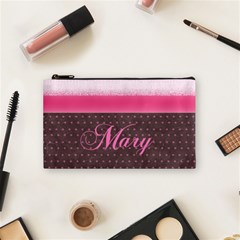 pinkdots small cosmetic bag - Cosmetic Bag (Small)