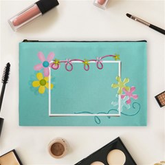 Flowers- case- Large- template - Cosmetic Bag (Large)