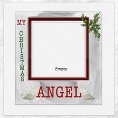 Christmas Angel 16x16 Canvas