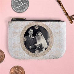 Art Nouveau Antique Lace Mini Coin Purse