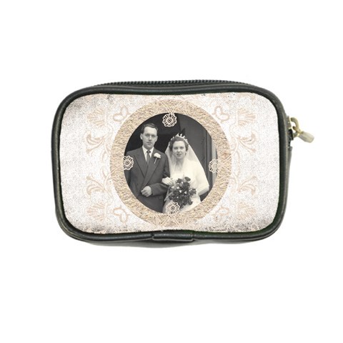 Art Nouveau Antique Lace Coin Purse By Catvinnat Back
