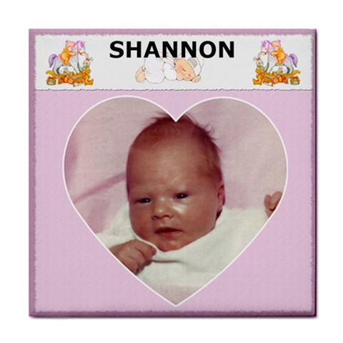  custom Name  Girl Coaster By Lil Front