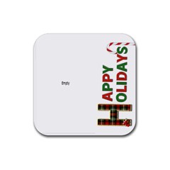 Happy Holidays Christmas Coaster