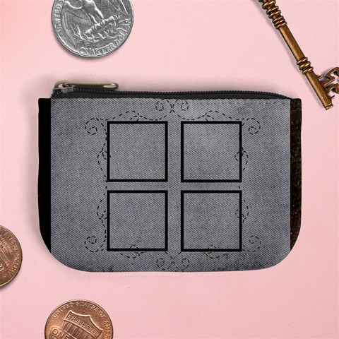 Multi Pic Mini Coin Purse By Catvinnat Front