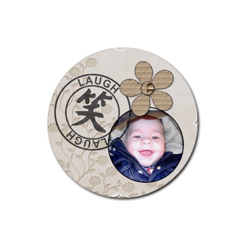 Laugh Coaster By Lil Front
