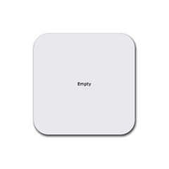 Monster party - Rubber coaster - Rubber Coaster (Square)