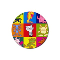 Monster Party - Rubber Coaster