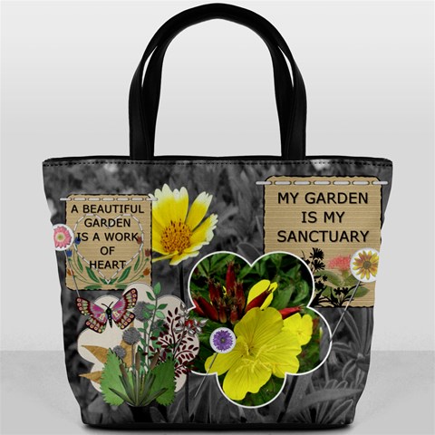 My Garden Bucket Bag By Lil Front