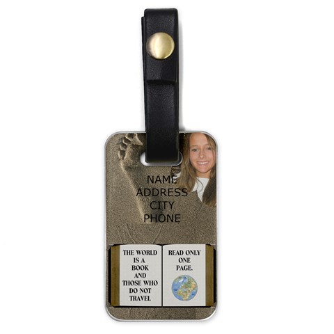 Travel Luggage Tag By Lil Front