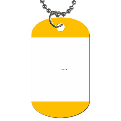 Busters And Fosters Dog Tag By Lindy Long Front