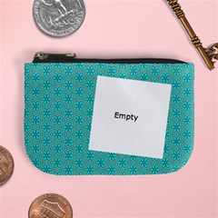 Casual  Purse Blue Flowers With Your Name