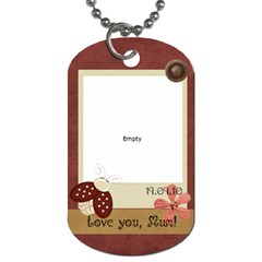 Blissfull Bella Dog Tag2 - Dog Tag (One Side)