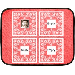 Red BabyLove Lace mini fleece - 35 x27  Fleece Blanket (Mini)
