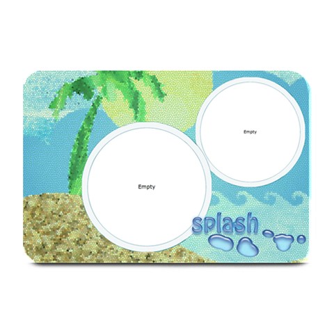 Splash Placemat By Catvinnat 18 x12  Plate Mat