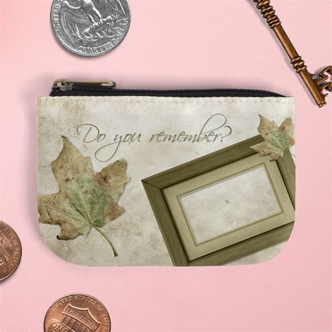 Do You Remember Mini Coin Purse 02 By Carol Front