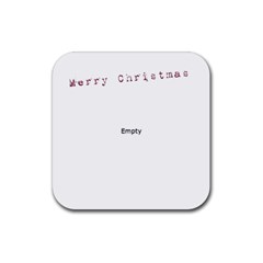 Christmas  - Rubber Coaster (Square)
