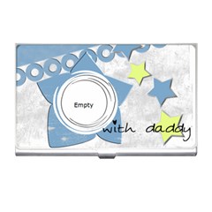 With Daddy - Business Card Holder