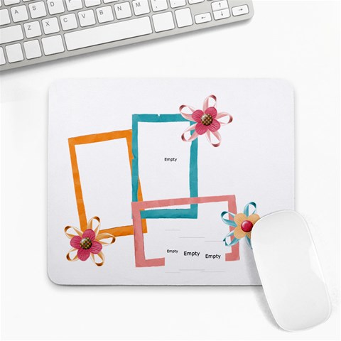 Fun & Flowers Mousepad By Mikki Front