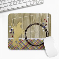 Cowboy mousepad - Large Mousepad