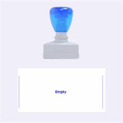 baby blue rubber stamp - Rubber Stamp (Medium)