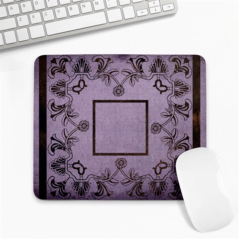 Classic Lavendar  Mousemat By Catvinnat Front