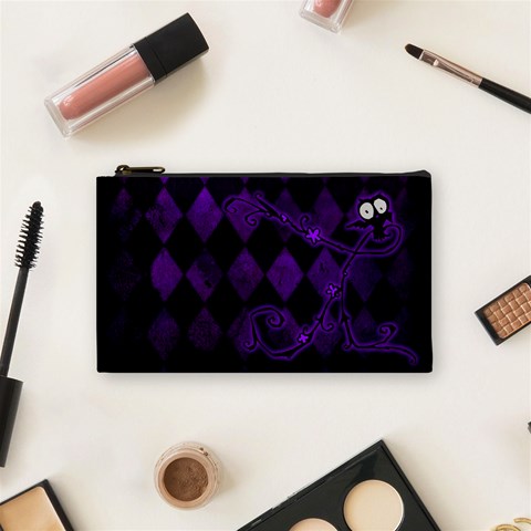 Halloween Cosmetic Bag S 01 By Carol Front