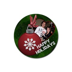 Happy Holidays Bulb Coaster
