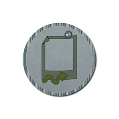 Simple Simon Arrow Round Coaster - Rubber Round Coaster (4 pack) Simple Simon Arrow Round Coaster - Rubber Round Coaster (4 pack)