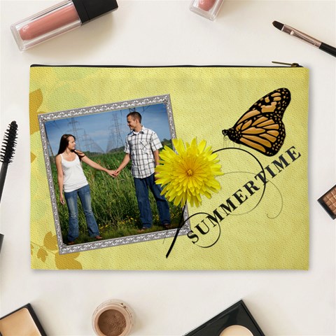 Here Comes The Sun Xl Cosmetic Bag By Lil Back