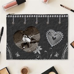 Diamond Heart XL Cosmetic Bag - Cosmetic Bag (XL)