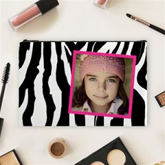 Zebra cosmetic bag - Cosmetic Bag (Large) Zebra cosmetic bag - Cosmetic Bag (Large)