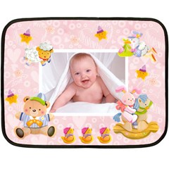 Blankie Bunny Baby Girl Mini Fleece - 35 x27  Fleece Blanket (Mini)