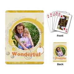 Music card - Playing Cards Single Design (Rectangle) Music card - Playing Cards Single Design (Rectangle)