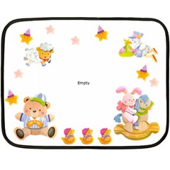 Blankie Bunny Lavendar Love Baby Mini Fleece