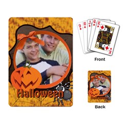 Hallooween card - Playing Cards Single Design (Rectangle)