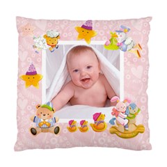 Blankie Bunny Baby girl Double sided cushion - Standard Cushion Case (Two Sides) Blankie Bunny Baby girl Double sided cushion - Standard Cushion Case (Two Sides)