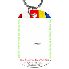 Jade Buddha - Philip - Dog Tag (Two Sides)