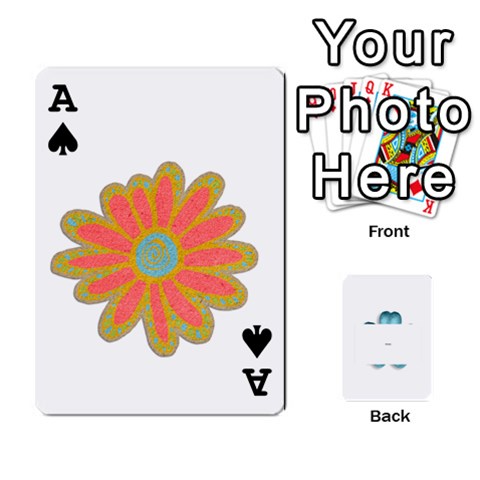 Ace Frolicandplay Cards By Sheena Front - SpadeA