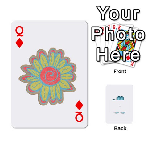 Queen Frolicandplay Cards By Sheena Front - DiamondQ