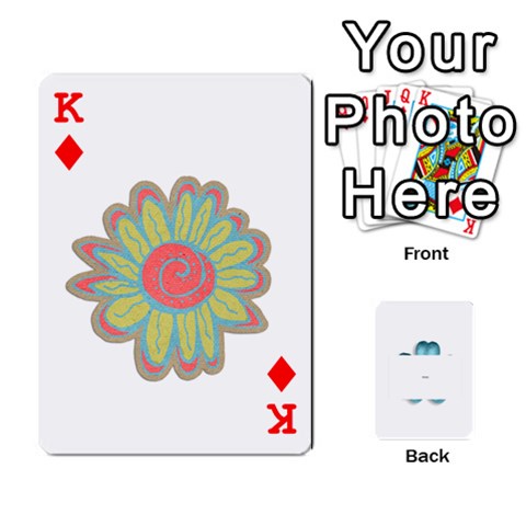 King Frolicandplay Cards By Sheena Front - DiamondK