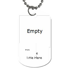 Simple Simon Circles Dog Tag