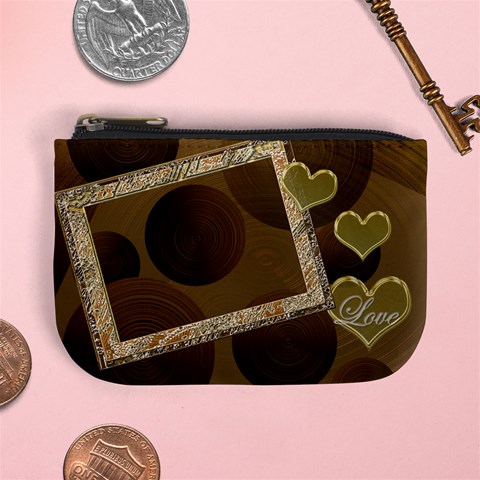 Heart Moon  Pg 19 Coin Purse By Ellan Front