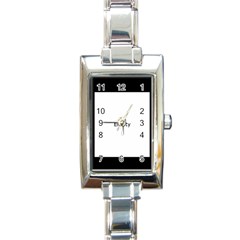 ladies colts watch - Rectangle Italian Charm Watch