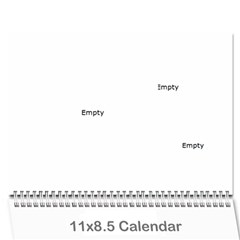 mt rainier - Wall Calendar 11  x 8.5  (12-Months)