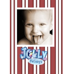 Jolly holidays 2 Christmas Card - Greeting Card 5 x 7 Jolly holidays 2 Christmas Card - Greeting Card 5 x 7