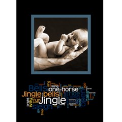 Jingle Bells Christmas card - Greeting Card 5 x 7 Jingle Bells Christmas card - Greeting Card 5 x 7