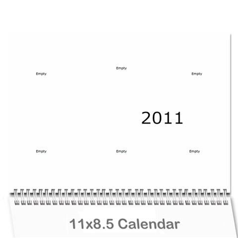 2011 Calendar By Hannah Cover