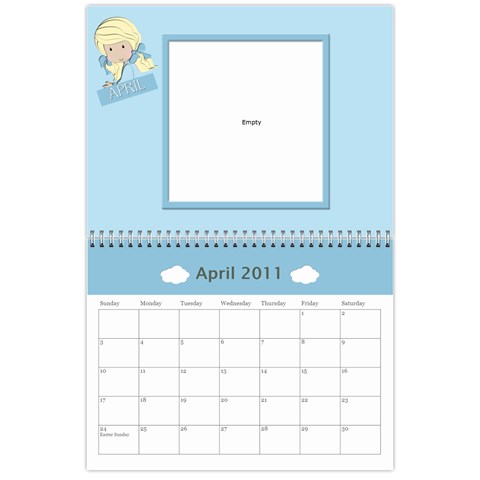 2011 Calendar By Hannah Apr 2011