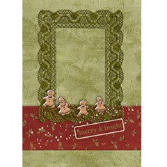 Holiday Card, Gingerbread Family - Greeting Card 5 x 7 Holiday Card, Gingerbread Family - Greeting Card 5 x 7