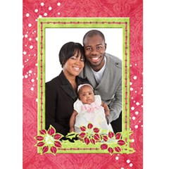 Holly Holiday Card - Greeting Card 5 x 7 Holly Holiday Card - Greeting Card 5 x 7